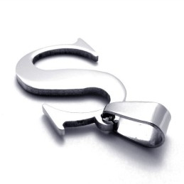 Pandantiv Din Titan Pentru Litera „S”
