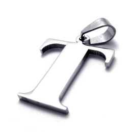 Pandantiv Din Titan Cu Litera „T”