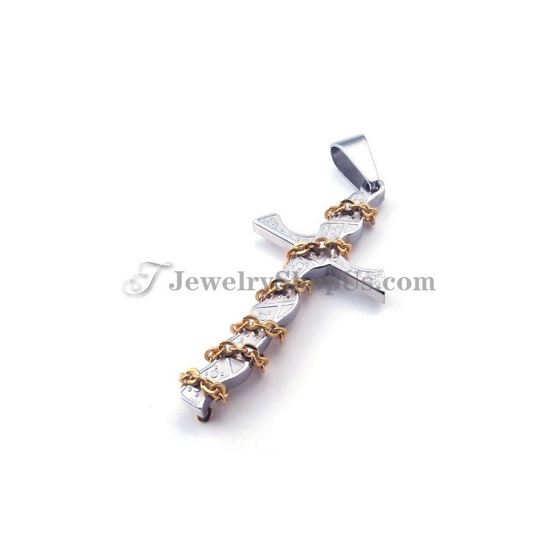 Pandantiv Elegant Cu Cruce Din Titan Pandantiv Elegant Cu Cruce Din Titan