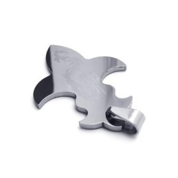 Colier Bărbătesc Cu Pandantiv Din Oțel Tungsten Cu Cruce Și Dragon (Nou)