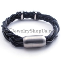 Brățară Din Piele De Titan La Modă