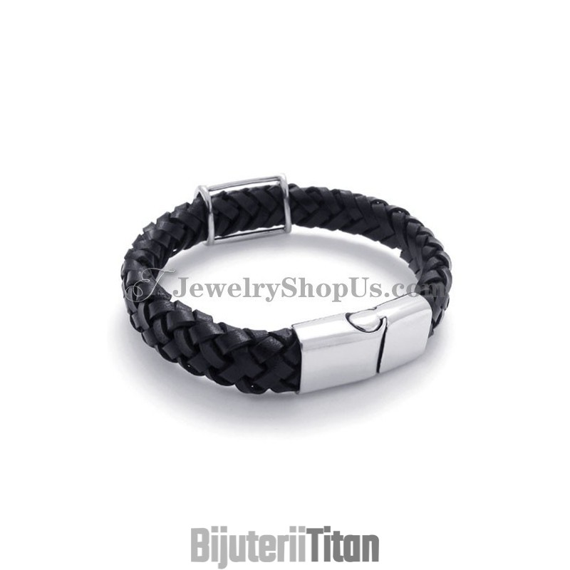 Brățară Din Piele De Titan La Modă Brățară Din Piele De Titan La Modă