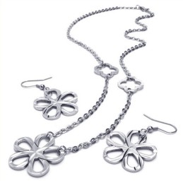 Set De Bijuterii Din Titan, Design Frumos, Culoare Strălucitoare, Calitate Excelentă, Inclusiv Colier, Pandantiv, Cercei