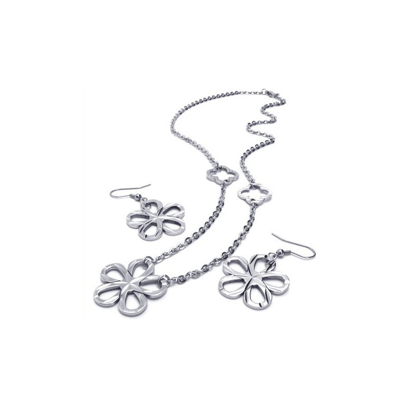 Set De Bijuterii Din Titan, Design Frumos, Culoare Strălucitoare, Calitate Excelentă, Inclusiv Colier, Pandantiv, Cercei