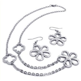 Set De Bijuterii Din Titan, Design Frumos, Culoare Strălucitoare, Calitate Excelentă, Inclusiv Colier, Pandantiv, Cercei