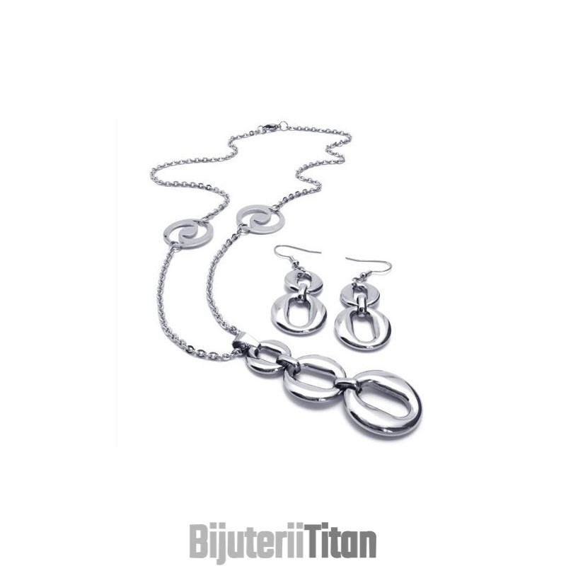 Set De Bijuterii Din Titan, Design Iscusit, Culoare Strălucitoare, Calitate Excelentă, Inclusiv Colier, Pandantiv Și Cercei Set De Bijuterii Din Titan, Design Iscusit, Culoare Strălucitoare, Calitate Excelentă, Inclusiv Colier, Pandantiv Și Cercei