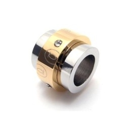 Colier Cu Pandantiv Pentru Bărbați, Din Titan Pur, Auriu (Nou)