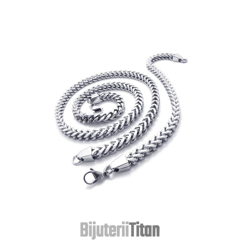 Set De Bijuterii Din Titan De Înaltă Calitate, Cu Construcție Rațională, Culoare Strălucitoare, Inclusiv Colier Și Brățară Set De Bijuterii Din Titan De Înaltă Calitate, Cu Construcție Rațională, Culoare Strălucitoare, Inclusiv Colier Și Brățară