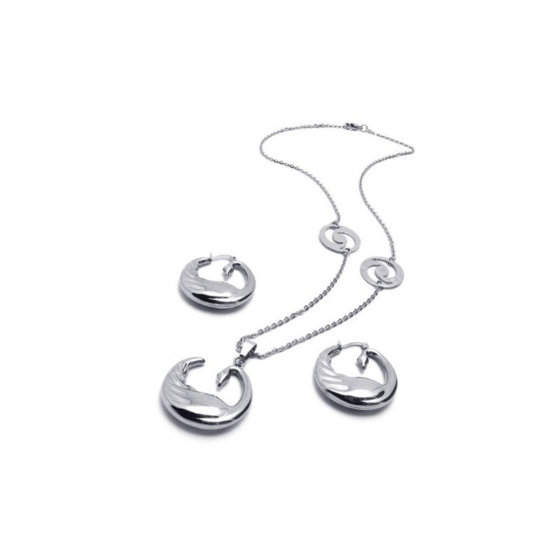 Set De Bijuterii Din Titan, Formă Elegantă, Culoare Strălucitoare, Calitate Excelentă, Inclusiv Colier, Pandantiv, Cercei Set De Bijuterii Din Titan, Formă Elegantă, Culoare Strălucitoare, Calitate Excelentă, Inclusiv Colier, Pandantiv, Cercei