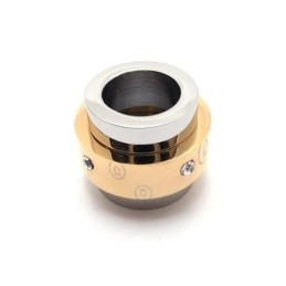 Colier Cu Pandantiv Pentru Bărbați, Din Titan Pur, Auriu (Nou)