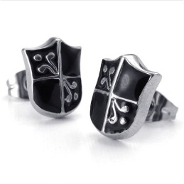 Cercei Din Titan Cu Design Modern, Culori Delicate, Calitate Stabilă