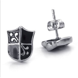 Cercei Din Titan Cu Design Modern, Culori Delicate, Calitate Stabilă