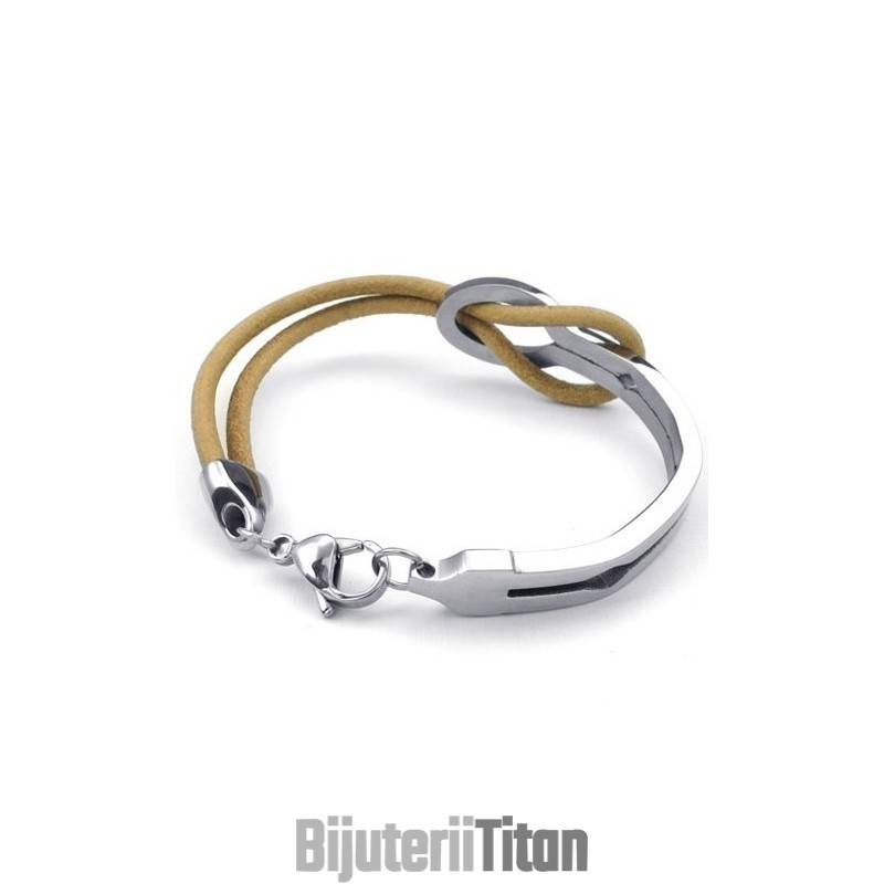 Brățară Din Piele De Titan De Calitate Excelentă, Formă Elegantă, Culori Delicate