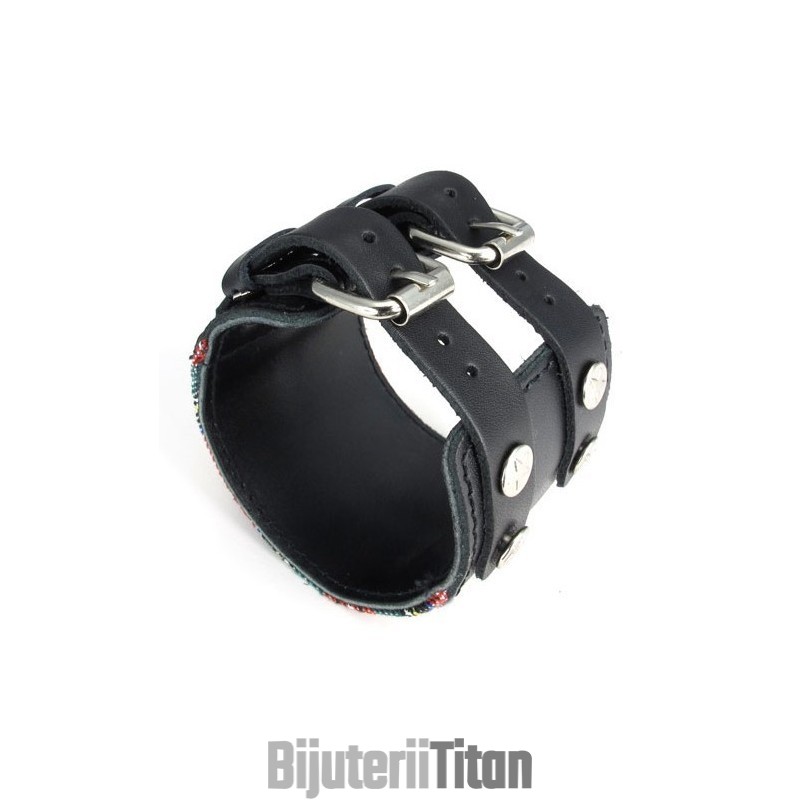 Design Frumos, Colorat, Brățară Din Piele De Titan De Calitate Excelentă