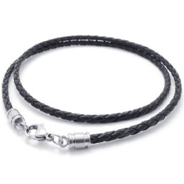 Colier Din Piele De Titan De Înaltă Calitate, Cu Design Iscusit, Culori Delicate