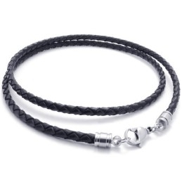 Colier Din Piele De Titan De Calitate Excelentă, Fabricat Cu Măiestrie, Culori Delicate
