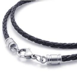 Colier Din Piele De Titan De Înaltă Calitate, Fin Prelucrat, În Culori Delicate