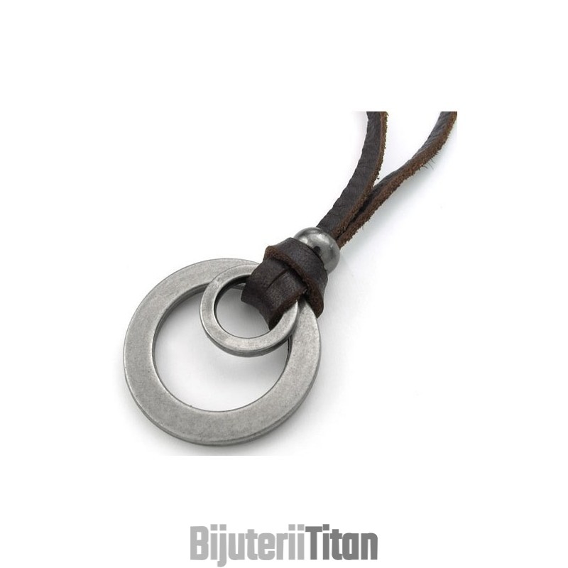 Colier Din Piele De Titan Cu Design Iscusit, Culori Delicate, Calitate Fiabilă Colier Din Piele De Titan Cu Design Iscusit, Culori Delicate, Calitate Fiabilă
