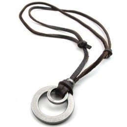 Colier Din Piele De Titan Cu Design Iscusit, Culori Delicate, Calitate Fiabilă