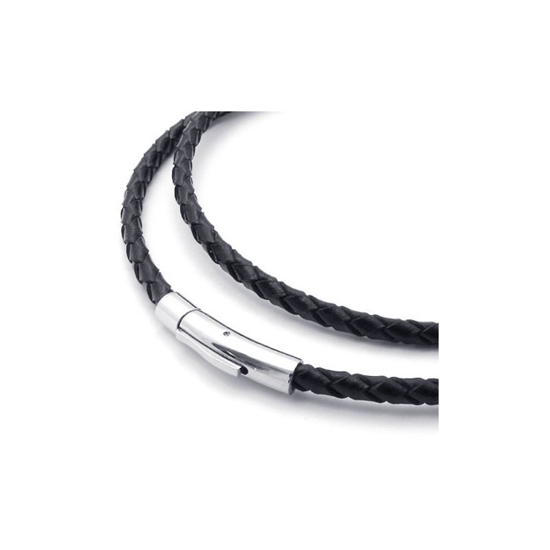 Colier Din Piele De Titan De Calitate Stabilă, Cu Construcție Rațională, Strălucire A Culorilor Colier Din Piele De Titan De Calitate Stabilă, Cu Construcție Rațională, Strălucire A Culorilor