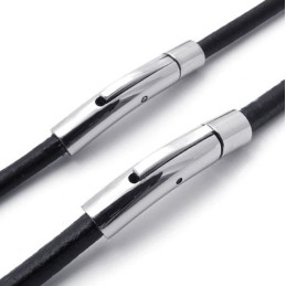 Colier Din Piele De Titan De Calitate Superioară, Cu Modele La Modă, Strălucire A Culorilor
