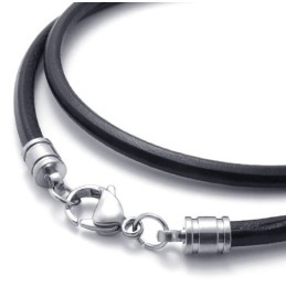 Colier Din Piele De Calitate Stabilă, Fabricat Cu Măiestrie, Culori Delicate