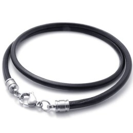 Colier Din Piele De Calitate Stabilă, Fabricat Cu Măiestrie, Culori Delicate