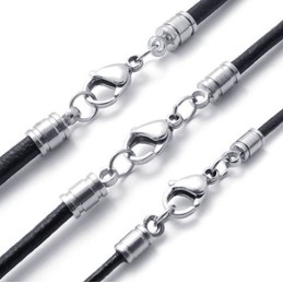 Colier Din Piele De Calitate Stabilă, Fabricat Cu Măiestrie, Culori Delicate