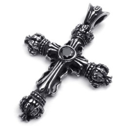 Design Profesional, Culori Delicate, Pandantiv Cruce Din Titan, Regina Calității
