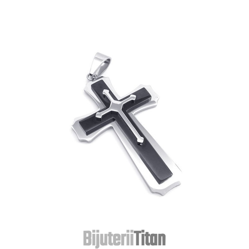 Pandantiv Cruce Din Titan De Calitate Excelentă, Culori Delicate, Fin Prelucrate Pandantiv Cruce Din Titan De Calitate Excelentă, Culori Delicate, Fin Prelucrate