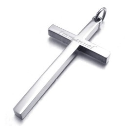 Tehnologie Sofisticată, Strălucirea Culorilor Are O Poveste Lungă, Pandantiv Cruce Din Titan