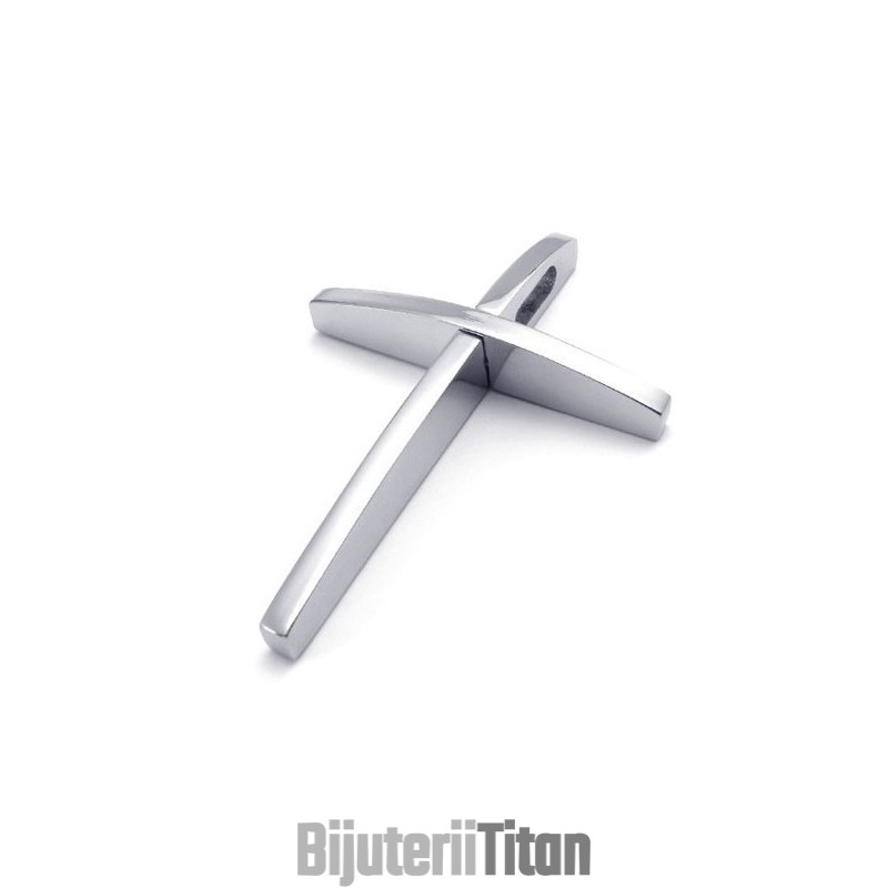 Culoare Fin Prelucrată, Strălucitoare, Pentru O Reputație De Lungă Durată - Pandantiv Cruce Din Titan Culoare Fin Prelucrată, Strălucitoare, Pentru O Reputație De Lungă Durată - Pandantiv Cruce Din Titan