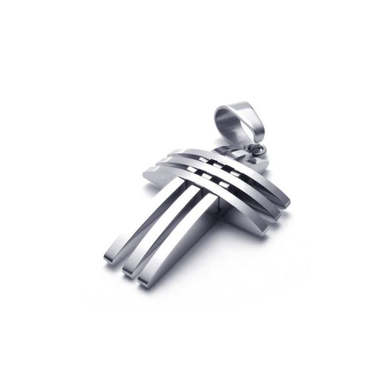 Pandantiv Cruce Din Titan De Renume Mondial, Cu Design Modern Și Strălucire A Culorilor Pandantiv Cruce Din Titan De Renume Mondial, Cu Design Modern Și Strălucire A Culorilor