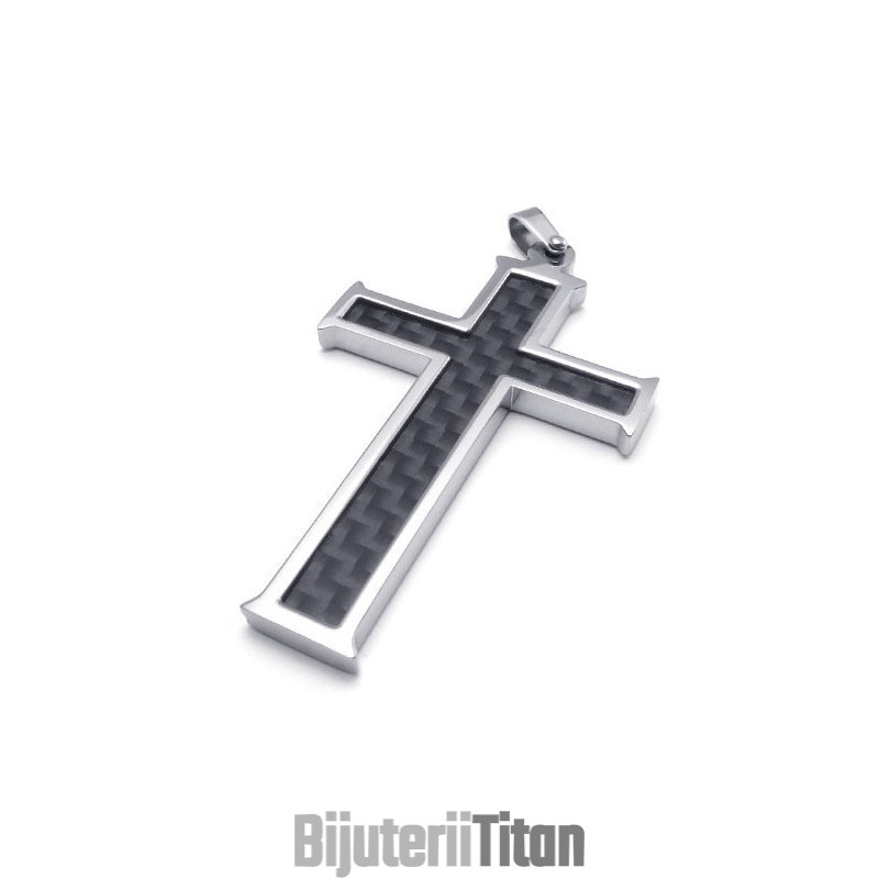 Pandantiv Cruce Din Titan, Construcție Rațională, Culori Delicate, Calitate Stabilă Pandantiv Cruce Din Titan, Construcție Rațională, Culori Delicate, Calitate Stabilă