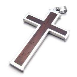 Design Profesional, Culori Delicate, Calitate Stabilă, Pandantiv Cruce Din Titan