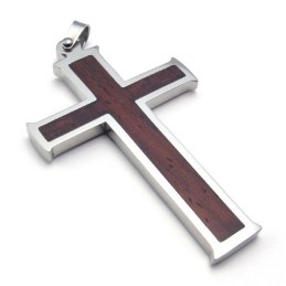 Design Profesional, Culori Delicate, Calitate Stabilă, Pandantiv Cruce Din Titan