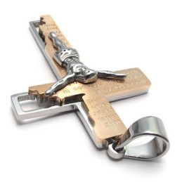 Design Profesional, Strălucire A Culorilor, Pandantiv Cruce Din Titan De Renume Mondial