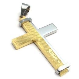 Design Modern, Strălucire A Culorilor Pentru O Reputație De Lungă Durată, Pandantiv Cruce Din Titan