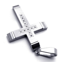 Pandantiv Cruce Din Titan, Formă Elegantă, Culoare Strălucitoare, Calitate Stabilă