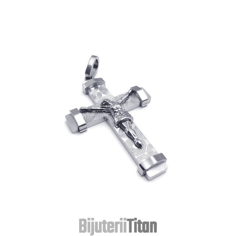 Tehnologie Sofisticată, Culori Delicate, Pandantiv Cruce Din Titan, Regina Calității