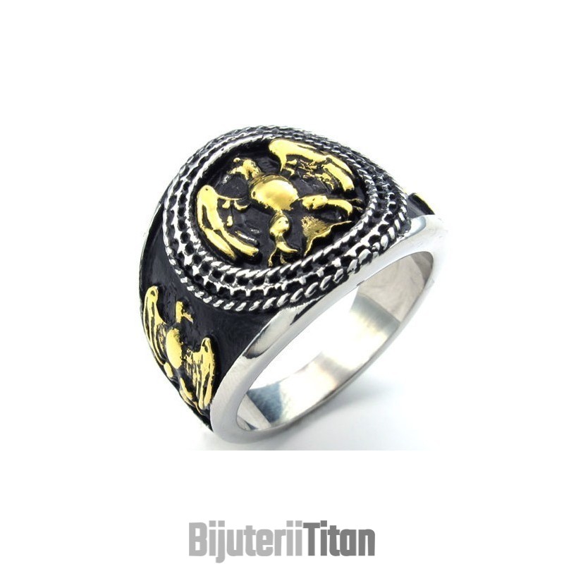 Inel Din Titan Cu Design Modern, Strălucire A Culorilor, Calitate Fiabilă Inel Din Titan Cu Design Modern, Strălucire A Culorilor, Calitate Fiabilă