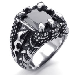 Inel Din Titan Cu Design Luxuriant, Culori Delicate, Calitate Stabilă