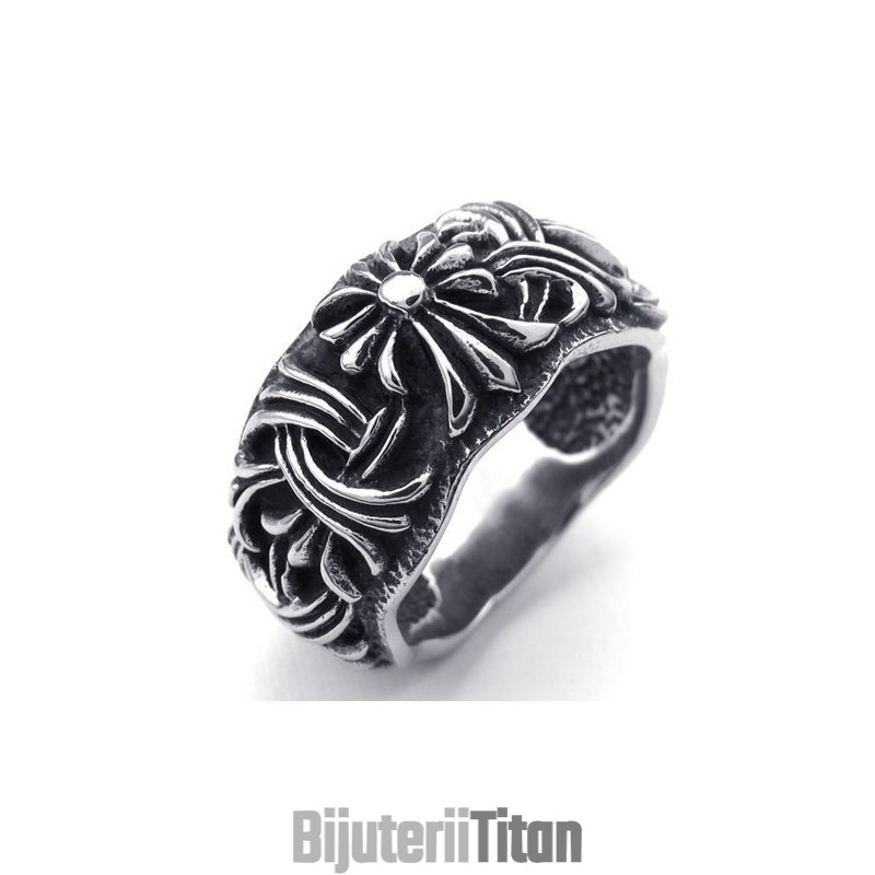Inel De Titan De Calitate Excelentă, Cu Modele La Modă, Strălucire A Culorilor