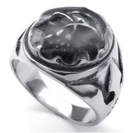 Inel Din Titan De Înaltă Calitate, Cu Design Iscusit, Culori Delicate